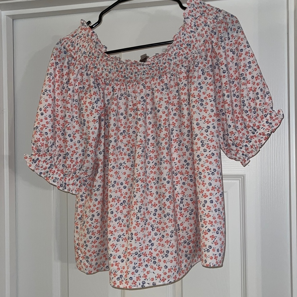 Off the shoulder blouse